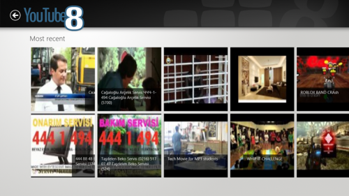 Youtube 8 Youtube Desktop Application For Windows 8 Users All