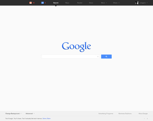 1. Google Product Redesign