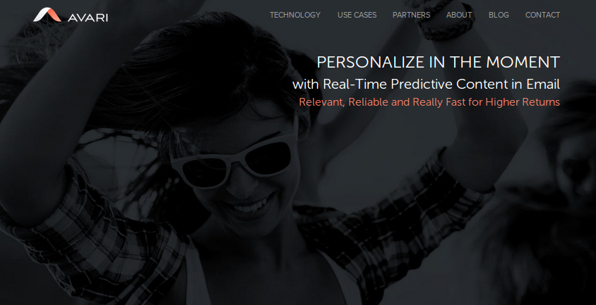 AVARI   Enabling In The Moment Email Personalization