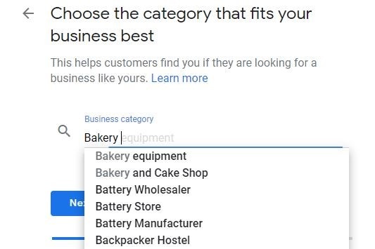 Choose Category